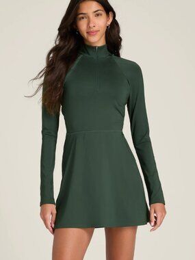 Wilson Tiebreaker Convertible Tennis Dress Sycamore Green Medium NWOT